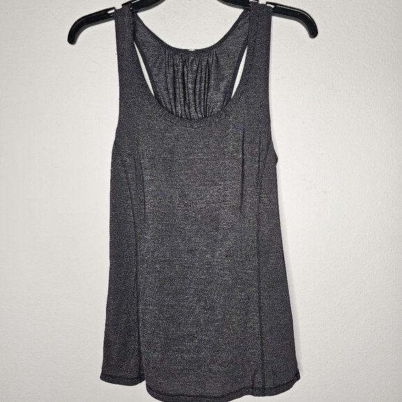 lululemon athletica Tops - lululemon athletica Women's Gray Racerback Tank Top